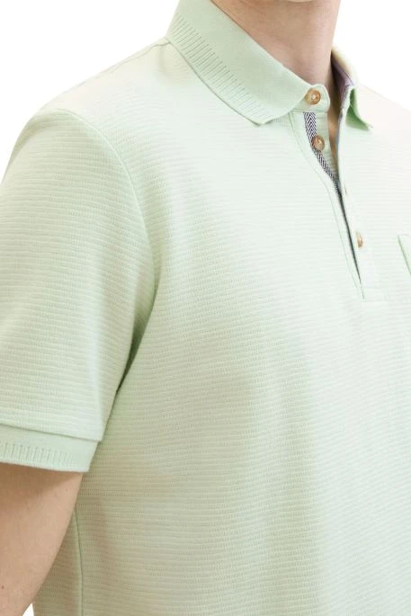 Polo TOM TAILOR POCKET Sea Green 2 Polo TOM TAILOR POCKET Sea Green – Image 2