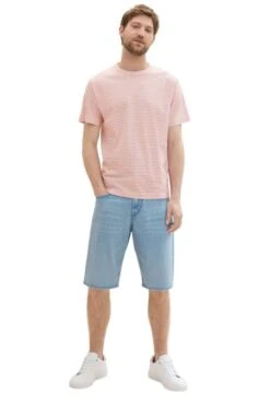 Tee Shirt TOM TAILOR Orange Zig Zag -Levis Soldes Magasin tt 26770 3