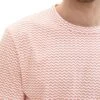 Tee Shirt TOM TAILOR Orange Zig Zag -Levis Soldes Magasin tt 26770 4