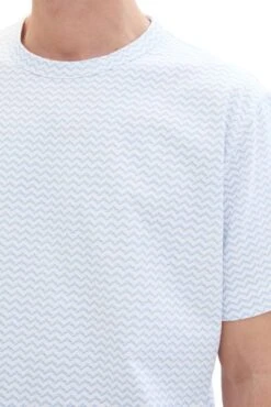 Tee Shirt TOM TAILOR Windsurf Blue