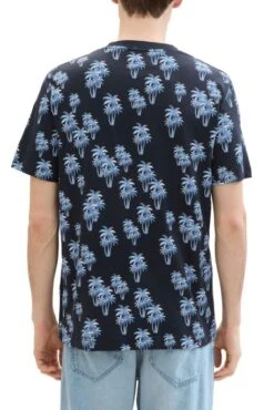 Tee Shirt TOM TAILOR PALMIER Navy Blue