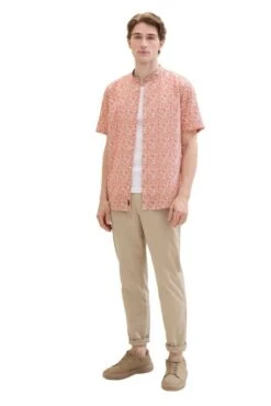 Chemise TOM TAILOR MAO Orange Wavy -Levis Soldes Magasin tt 26870 3