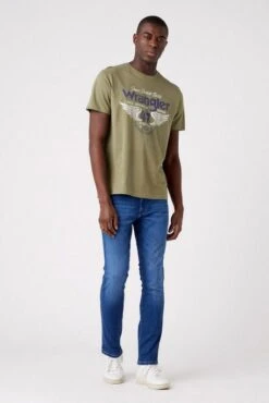 Tee Shirt WRANGLER AMERICANA Kaki