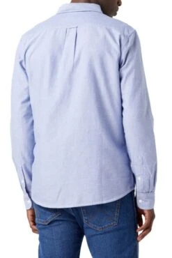 Chemise WRANGLER BUTTON Blue Tint -Levis Soldes Magasin wrangler 112320866 2