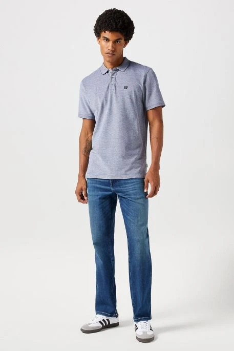Polo WRANGLER REFINED MC Navy 3 Polo WRANGLER REFINED MC Navy – Image 3