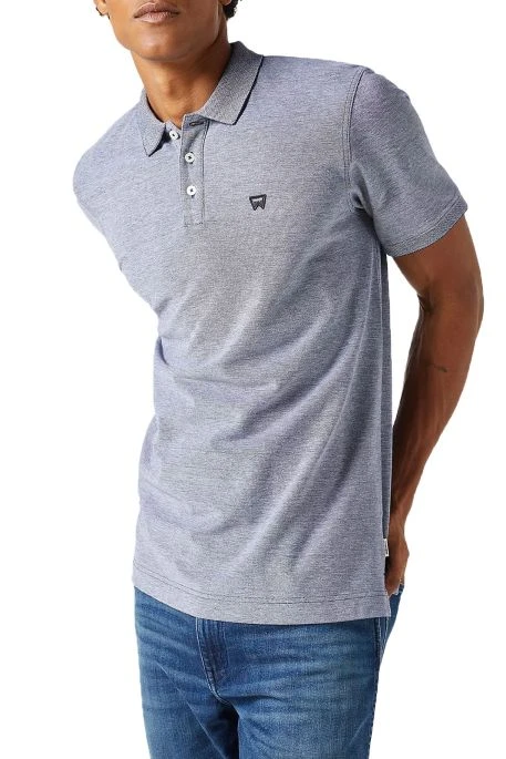 Polo WRANGLER REFINED MC Navy 2 Polo WRANGLER REFINED MC Navy – Image 2