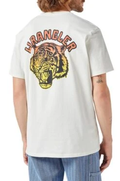 Tee Shirt WRANGLER GRAPHIC TEE Vintage White