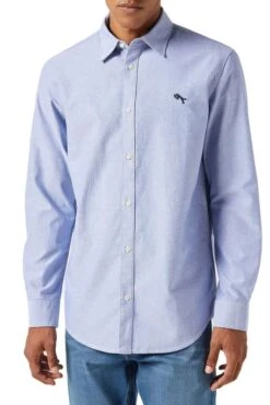 Chemise WRANGLER OXFORD Blue