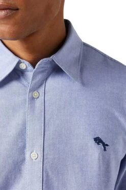 Chemise WRANGLER OXFORD Blue -Levis Soldes Magasin wrangler 112350481 4