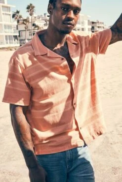 Chemise WRANGLER RESORT Melon -Levis Soldes Magasin wrangler 112350507 1