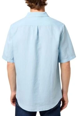 Chemise WRANGLER LIN Ciel 6 Chemise WRANGLER LIN Ciel -Levis Soldes Magasin wrangler 112352188 3