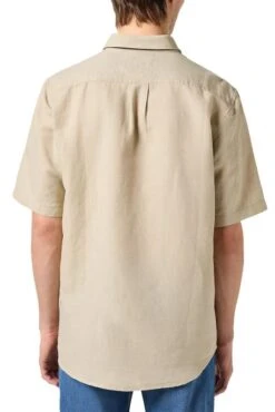 Chemise WRANGLER LIN In Taupe -Levis Soldes Magasin wrangler 112352189 3