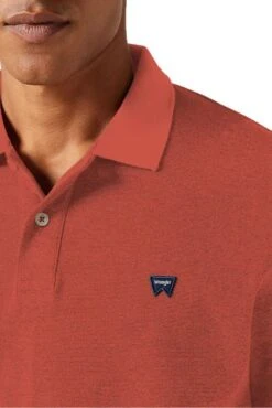 Polo WRANGLER REFINED MC Sienna -Levis Soldes Magasin wrangler 112352859 4