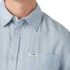Chemise WRANGLER POCKET Blue Fog -Levis Soldes Magasin wrangler w5k0lom31 4