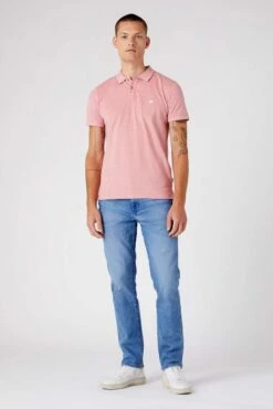Polo WRANGLER REFINEDRose -Levis Soldes Magasin wrangler w749khxap 4
